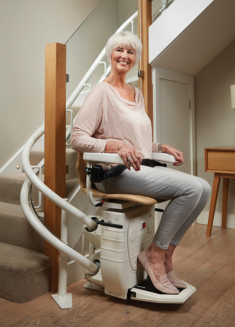 Bespoke Infinity Curved Stairlifts