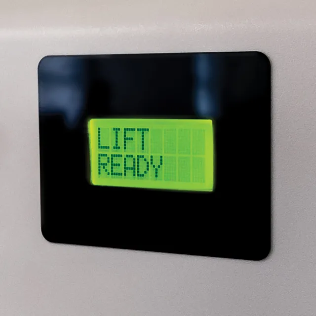 With the digital diagnostic display as standard, you can easily understand the Infinity stairlift and its status with the clear, backlit text.