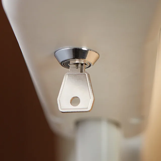 Two keys are included for locking the stairlift in an off position for added safety, preventing unwanted operation by children, young and old.